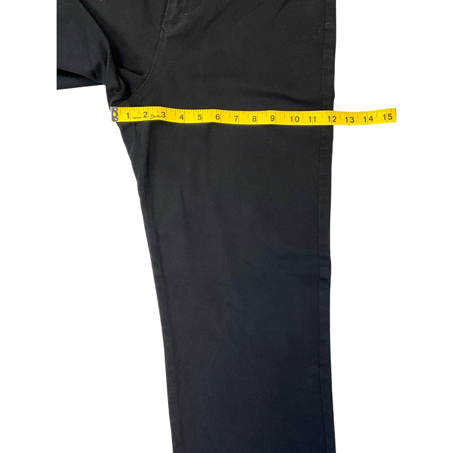Gloria Vanderbilt Amanda Women’s Black High-Rise Stretch Tapered Jeans  Size 10